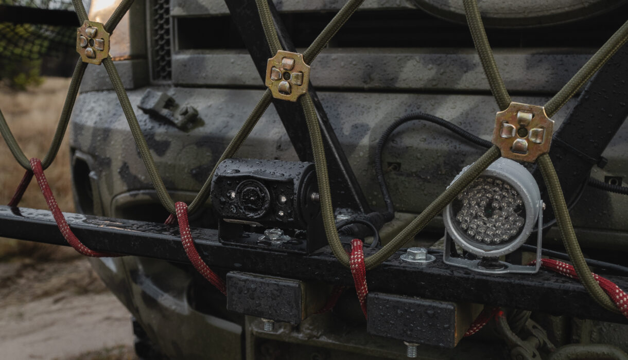 Ford Ranger anti-drone nets