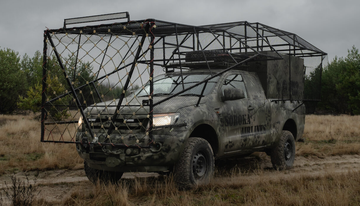 Ford Ranger antidrone safety system