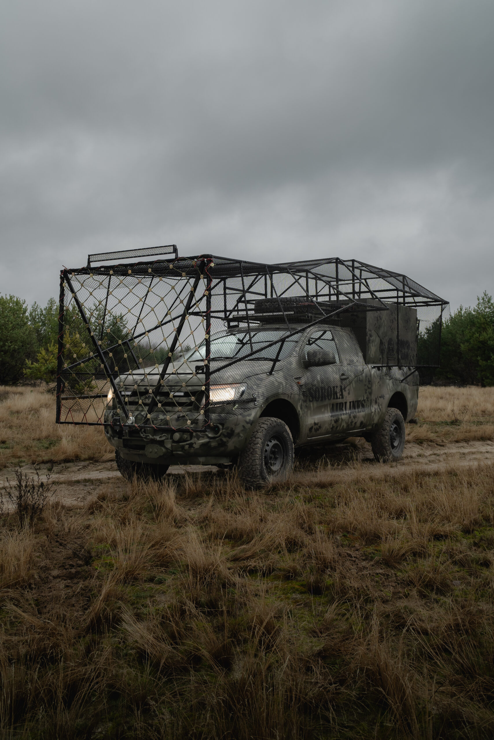 Ford Ranger antidrone safety system