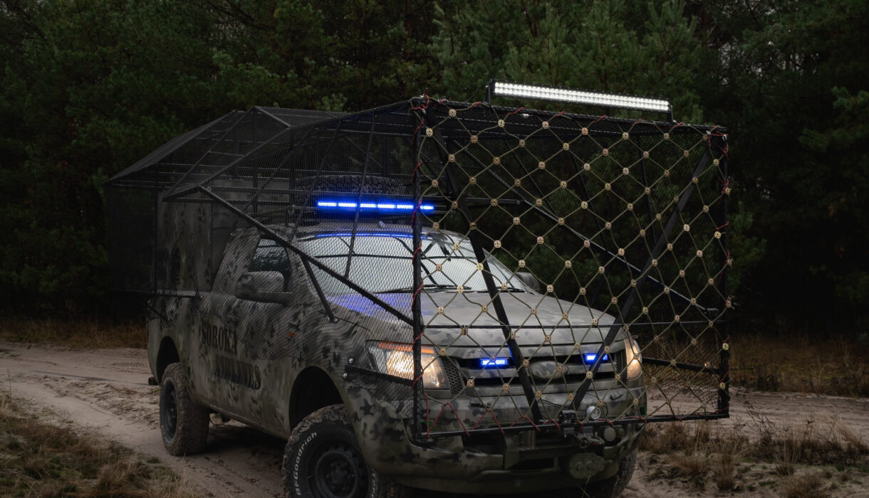 Ford Ranger protect anti drone system