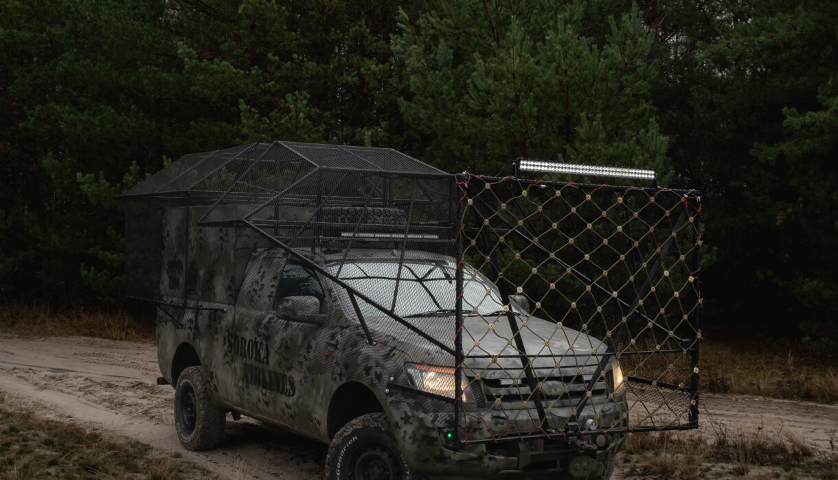 Ford Ranger anti drone nets