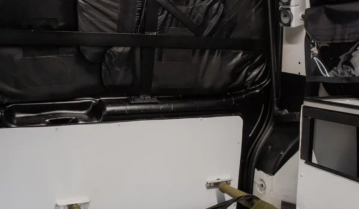 Volkswagen Transporter armored doors