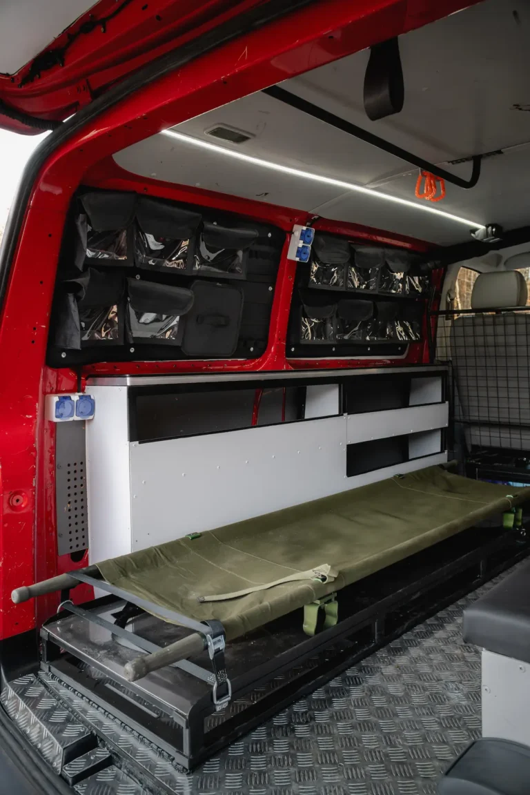 vw transporter medical vehicle kit